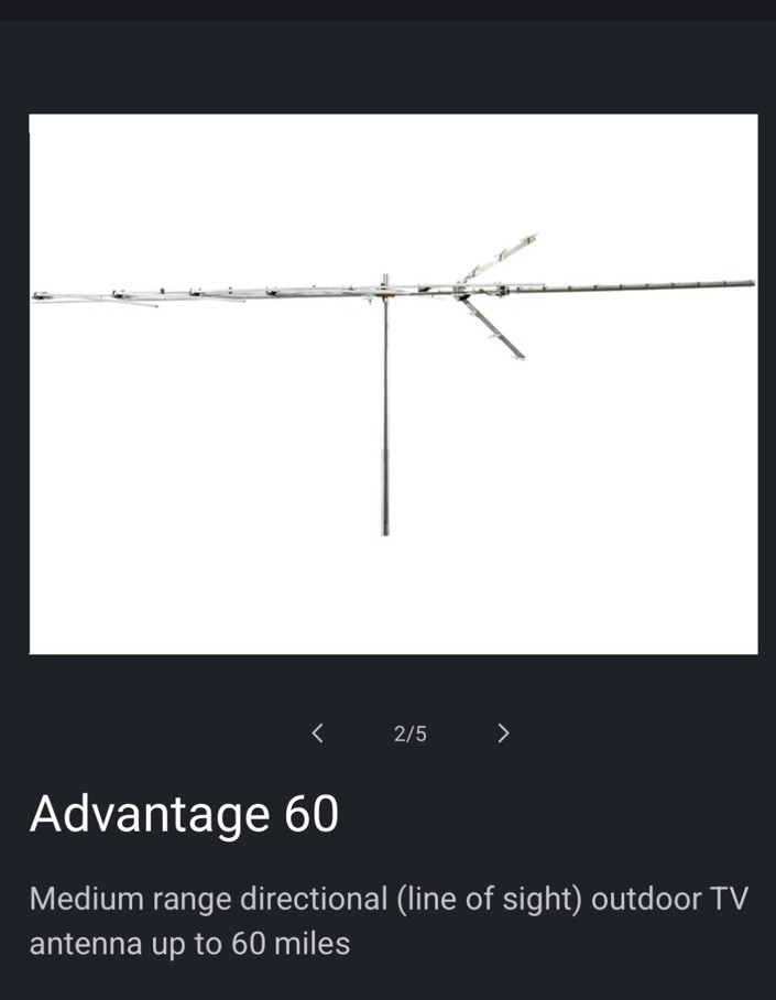 Channel Master CM-3018 Advantage 60 Mile Long Range Antenna JD
