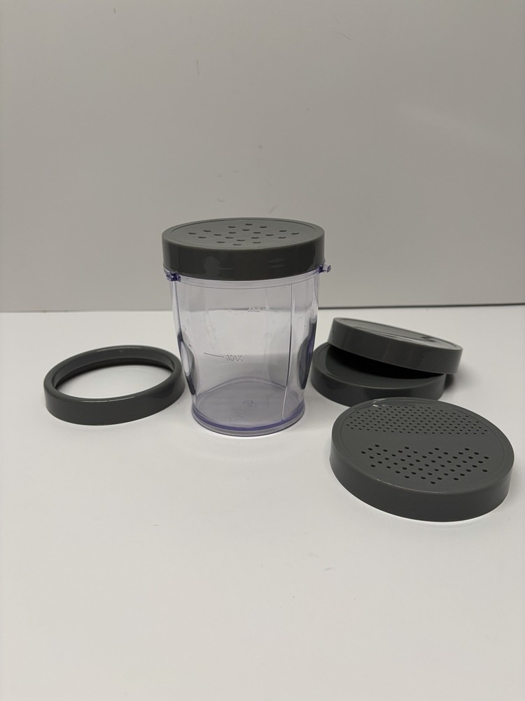 BELLA Rocket Blender Platinum Edition Accessories 6 Piece Set New Unused