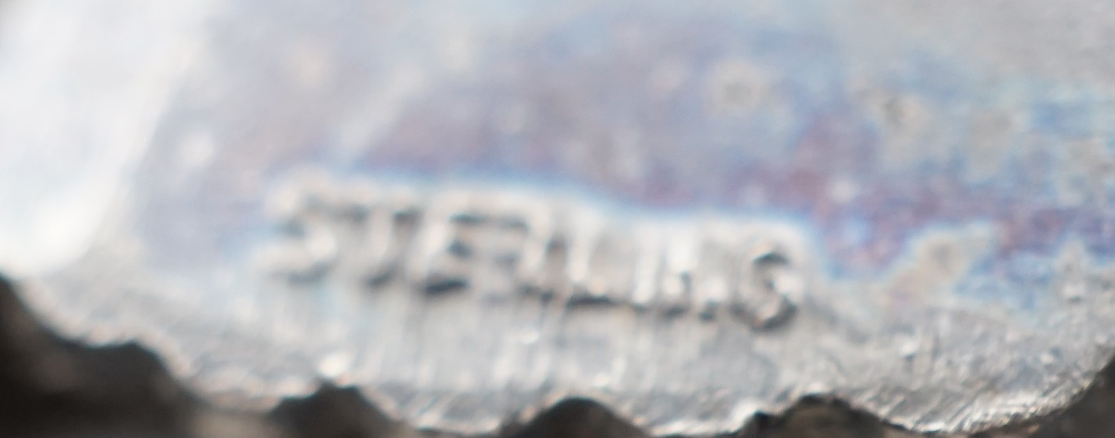 WWII Sterling Army Airborne Paratrooper Jump Wings Badge RARE PIN BACK