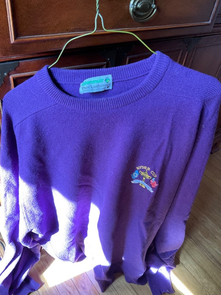 Ryder Cup Pure Lambswool Sweater size 48