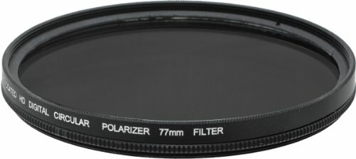 77mm Multi-Coated Circular Polarizer Filter