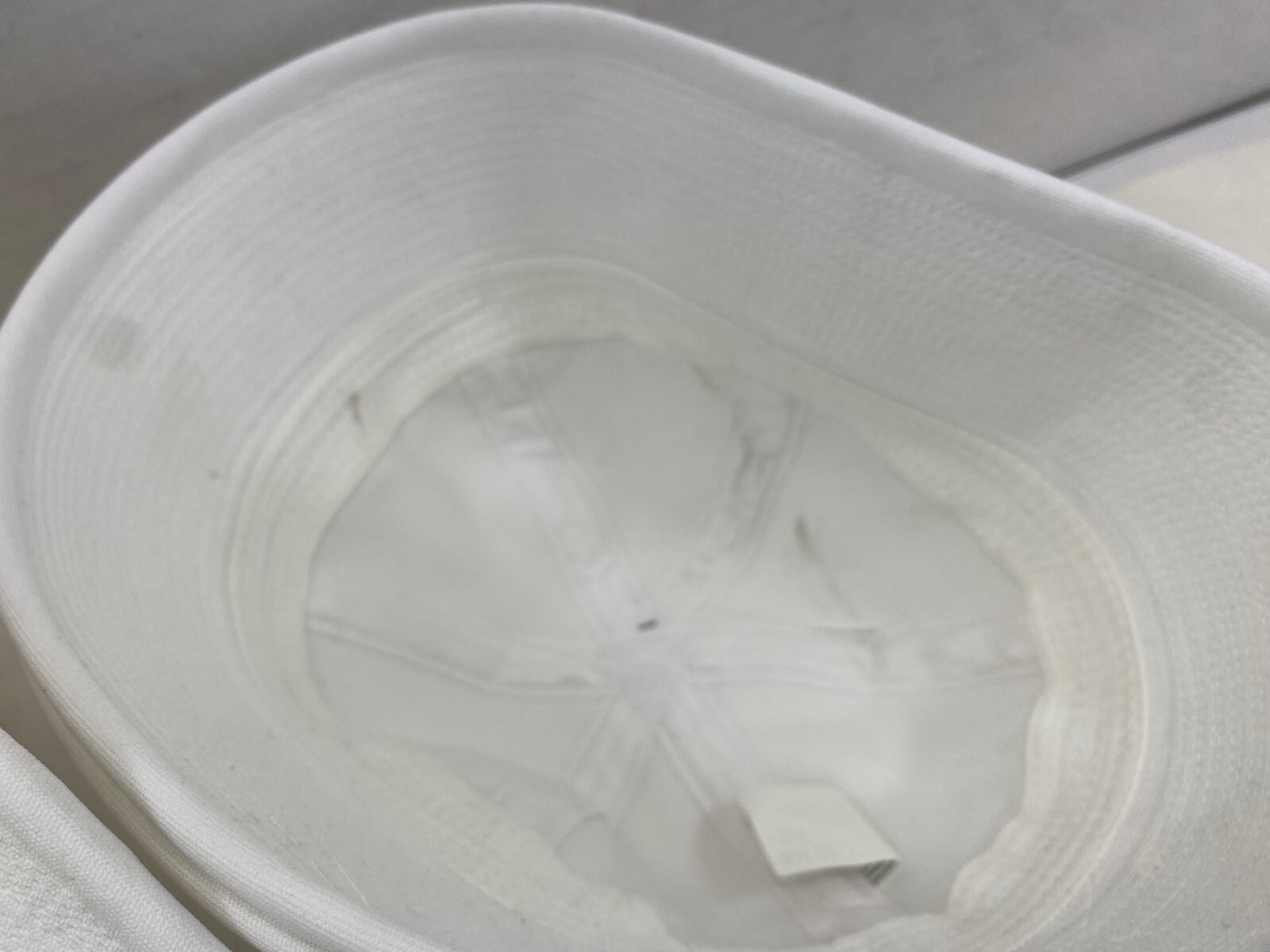 US issue Navy Dixie Cup (Enlist/Stamp) Sailor Hat #3s, STAINED size Med 7 1/4