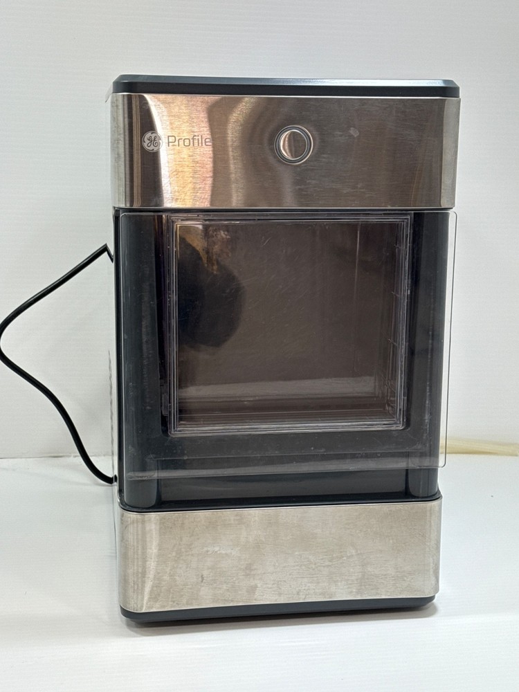 GE OPAL01GEPKT 24 lbs Countertop Ice Maker - Silver