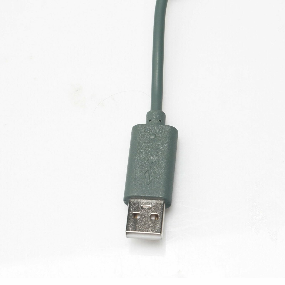 2x USB Breakaway Dongle Cable Cord Adapter For Xbox 360 PC Wired Controller