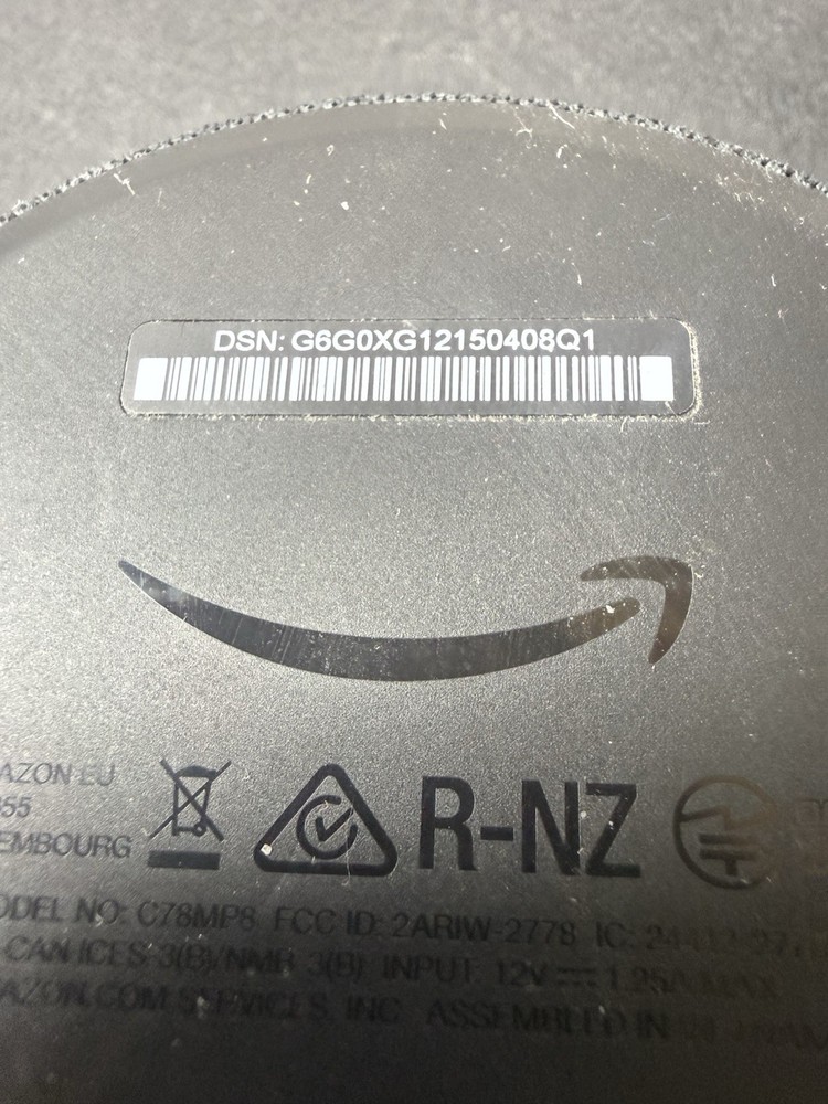 Amazon Echo Dot Model # C78MP8 Smart Speaker with Alexa - Charcoal (2C4)
