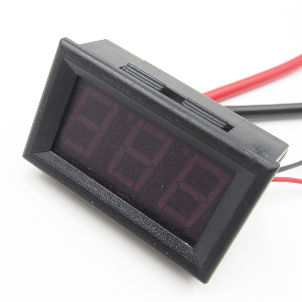 NEW DC 0 To 20A Mini Red LED Panel Meter Digital Ammeter