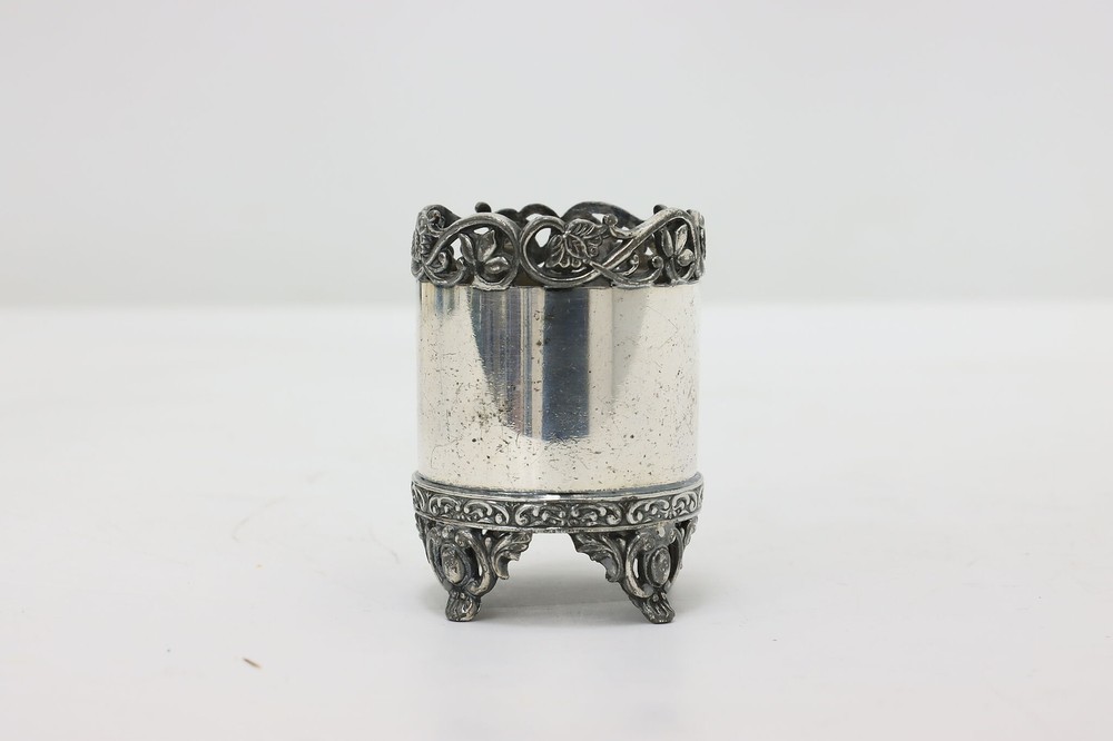 Victorian Antique Silverplate Toothpick Holder, Webster #45996