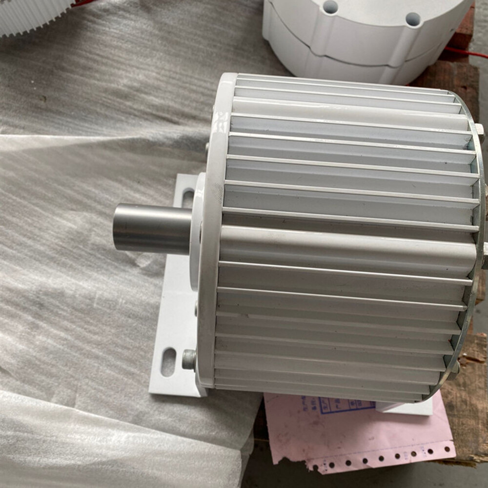 2000W Permanent Magnet Generator 3 Phase 48V Synchronous Low Torque Dynamo Motor