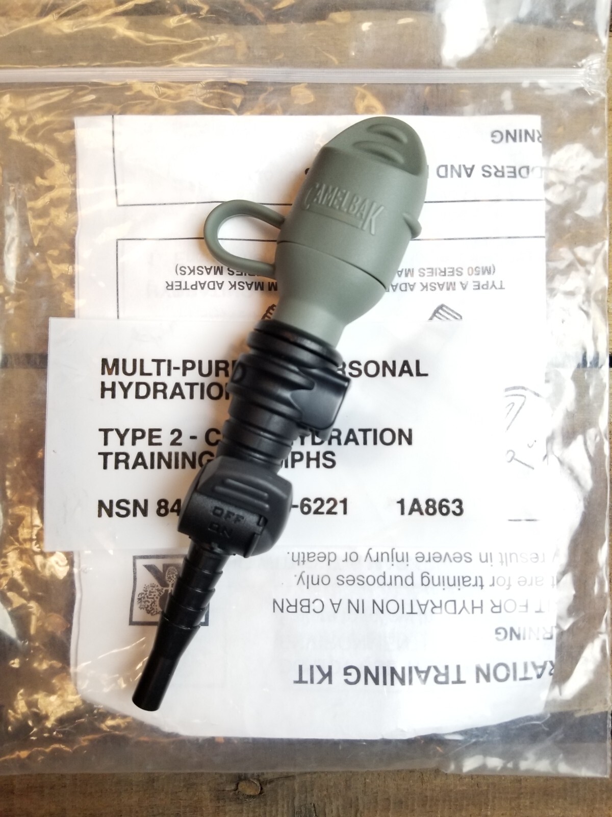 4 Pc Camelbak Replacement Bite Valve Mouthpiece Hydrolink TYPE 2 Conversion Kit