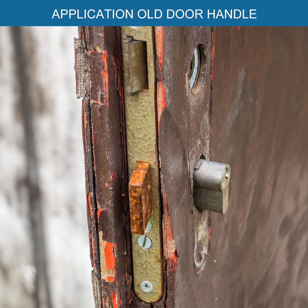 Door Spindle Bar 140mm Door Knob Spindle for Door Knobs Silver Iron