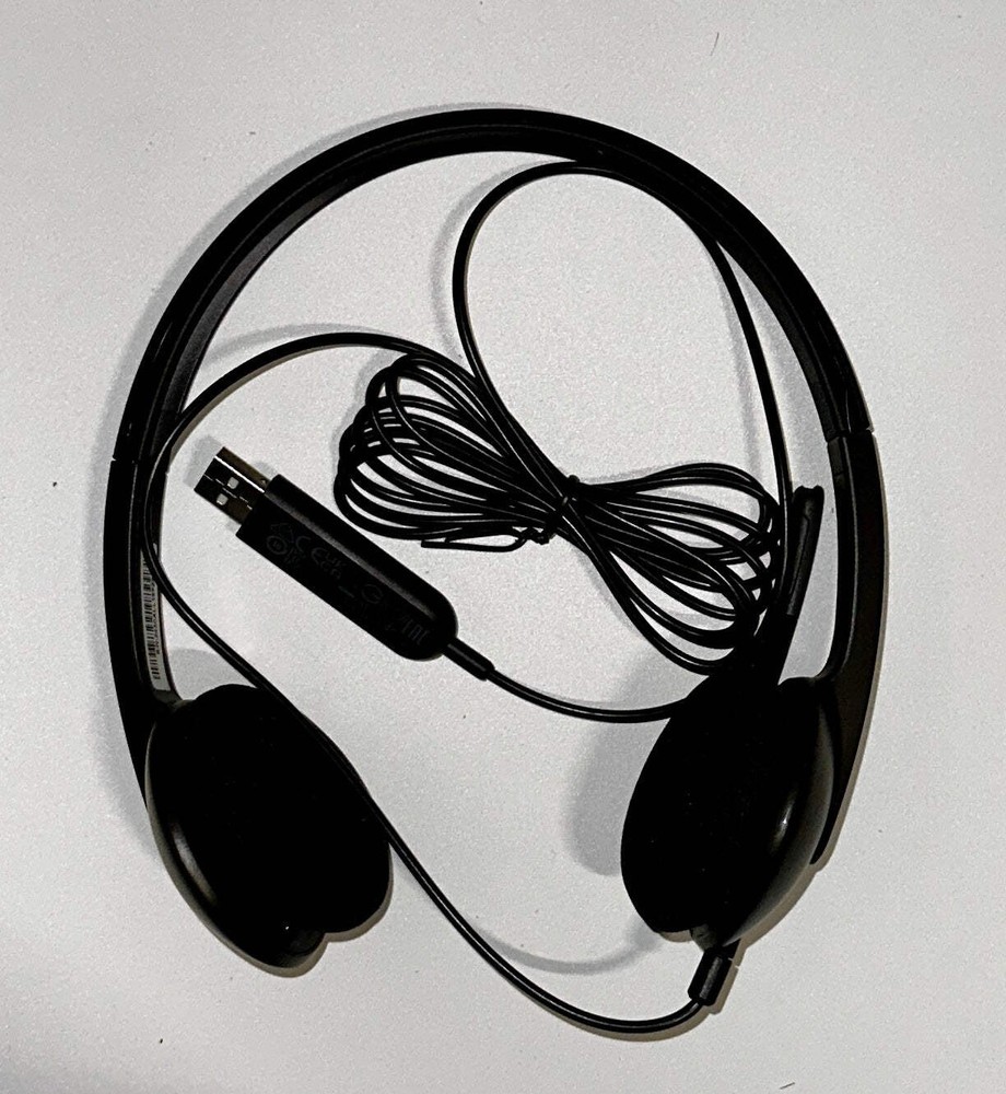 Logitech H340 USB Headset for PC & Mac – Black