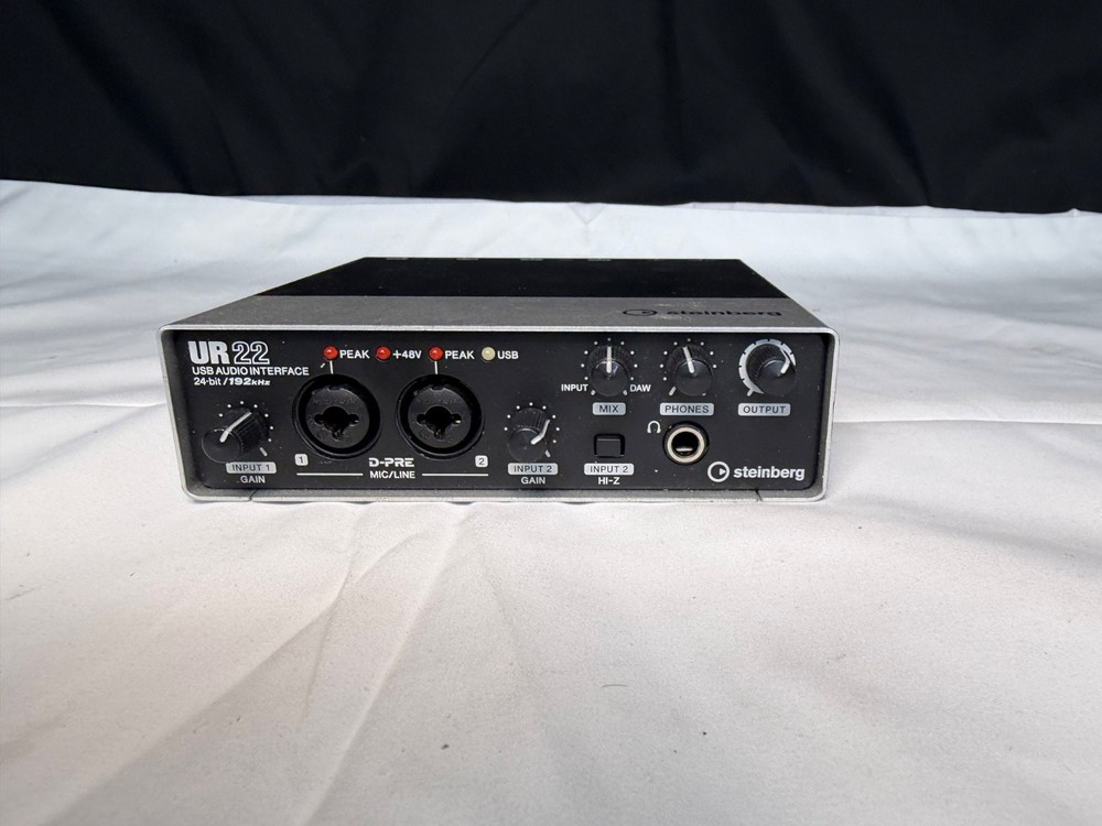 Steinberg UR22 USB Audio Interface 2x2 Steinberg Yamaha Recording Studio Unit