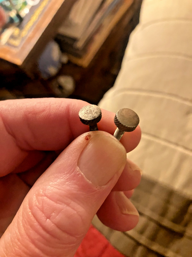 Edison Amberola Phonograph Carriage Knobs Screws Parts