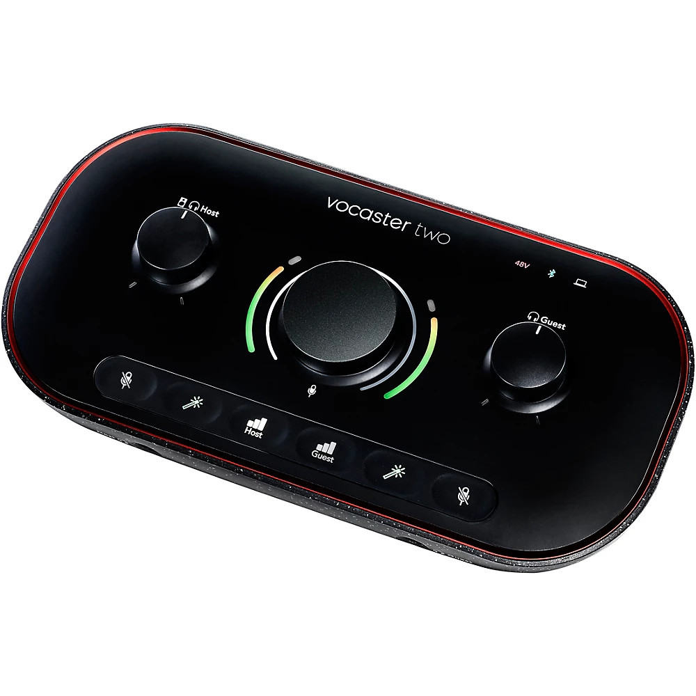 Focusrite Vocaster Two Podcasting Interface for Content Creators