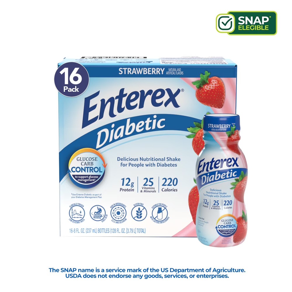 Diabetic Nutritional Shake Strawberry