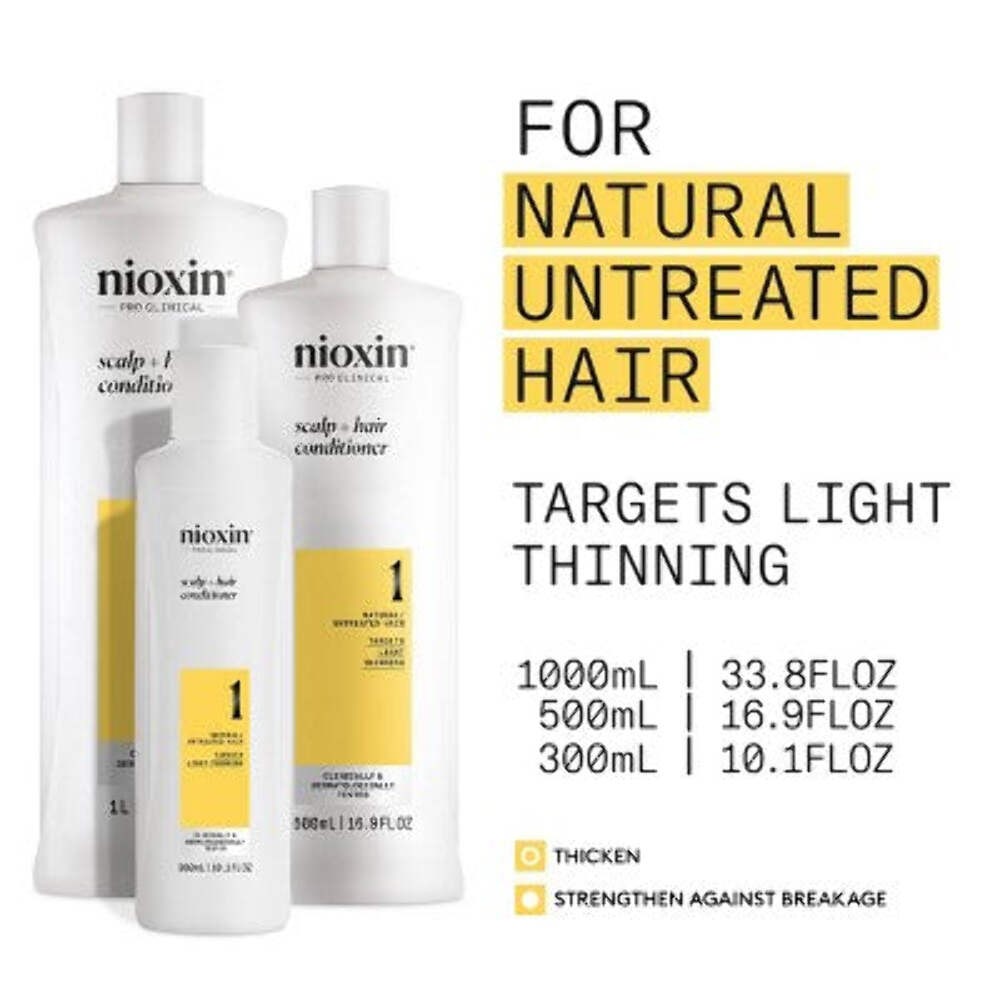 Nioxin System 1 Therapy Conditioner 10.1 fl oz - New