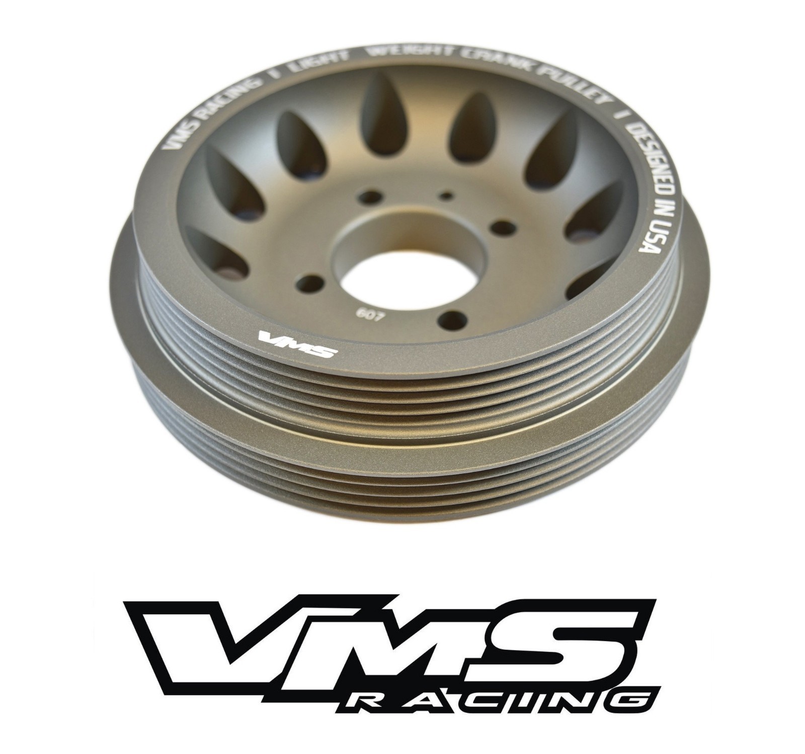 VMS Light Weight Aluminum Crank Crankshaft Pulley 94-97 Mazda Miata 1.8L BP-ZE
