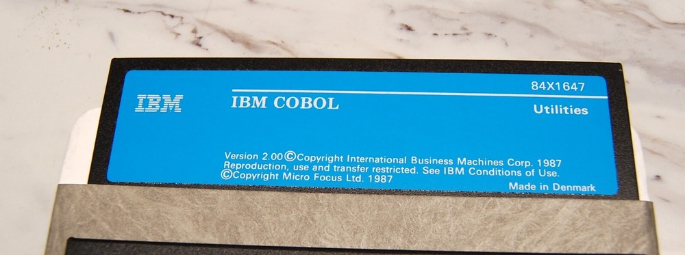Rare IBM Cobol Vrs 2.0