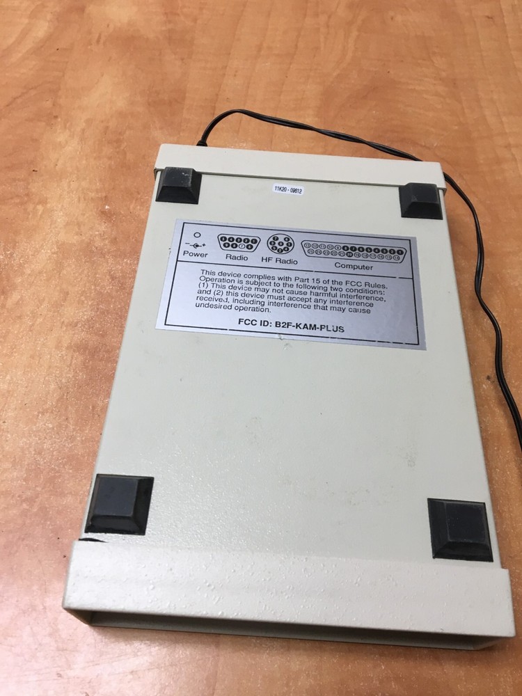 Kantronics KAM Plus Digital Modes Controller B2F-KAM-PLUS versions 6.1 to 8.1