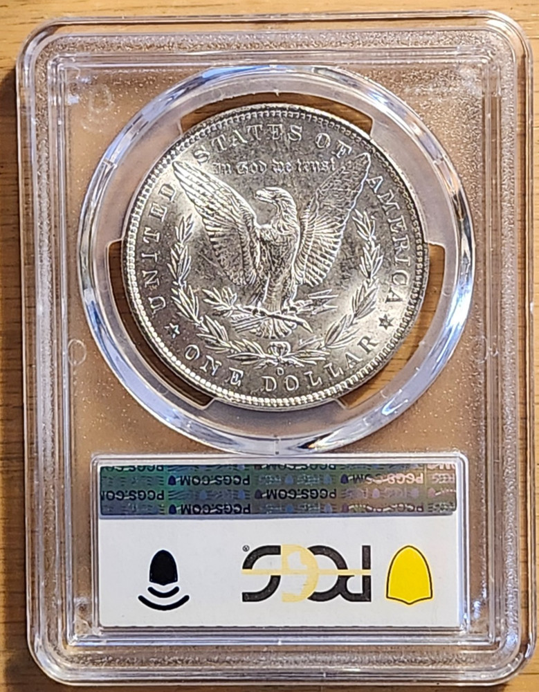 1885 O PCGS MS62 MORGAN 90% SILVER