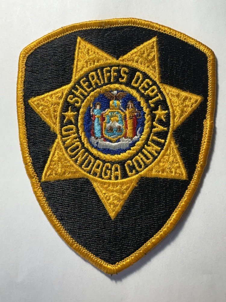 Onondaga County New York Sheriff Patch