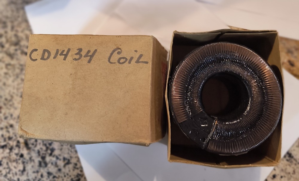 THE SUPERIOR ELECTRIC CO. POWERSTAT VARIABLE AUTOTRANSFORMER CD1434 Coil