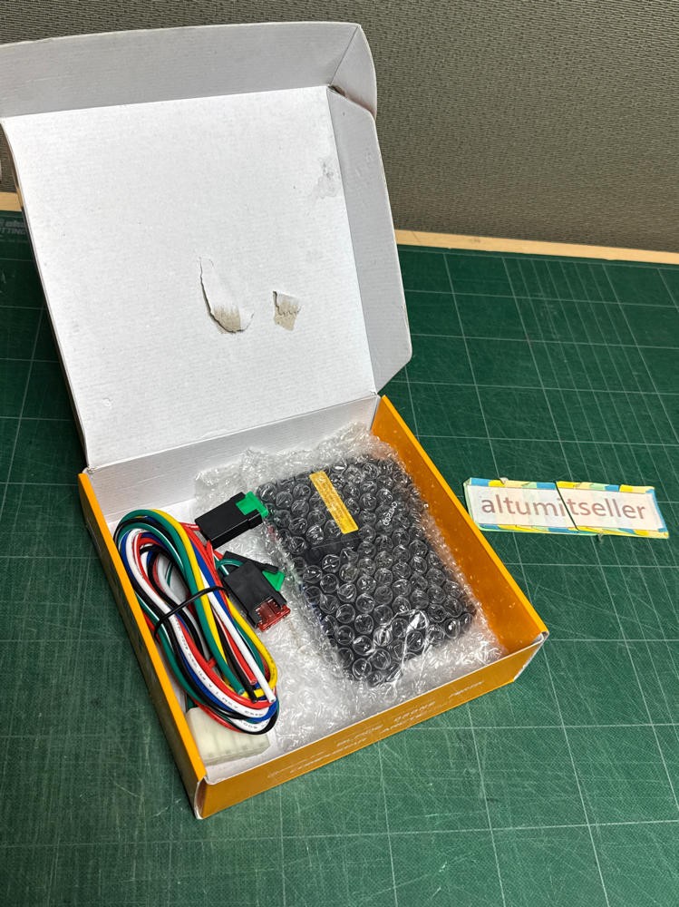 CompuStar Firstech CM7200 Remote Start w/ Box Cable UNTESTED As Shown EUC LOOK