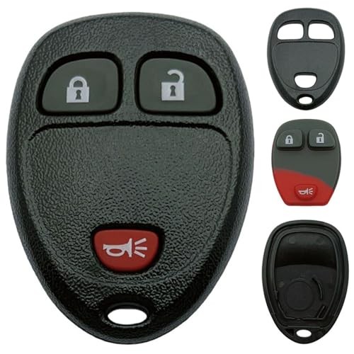 Replacement Key Fob Shell Case Fits for Buick/Chevy Avalanche Equinox 3 button