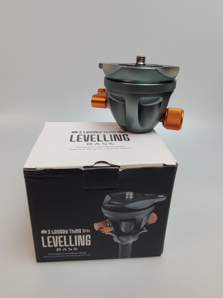 3 legged thing leveling base - new in box - gray copper
