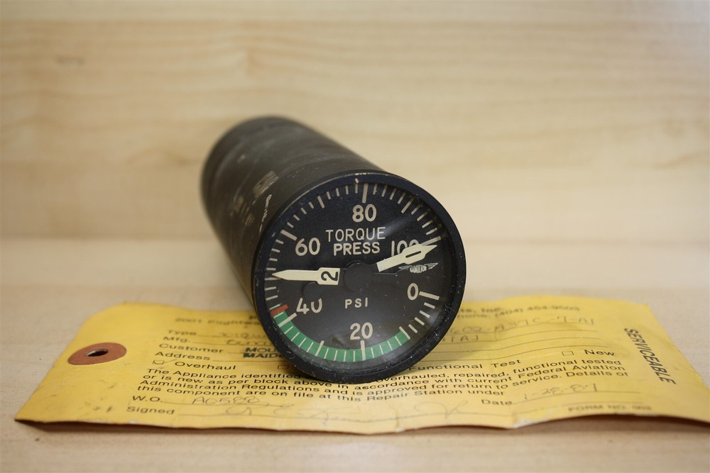 Bendix 25602-A37C-7-A1 Autosyn Torque Pressure Indicator