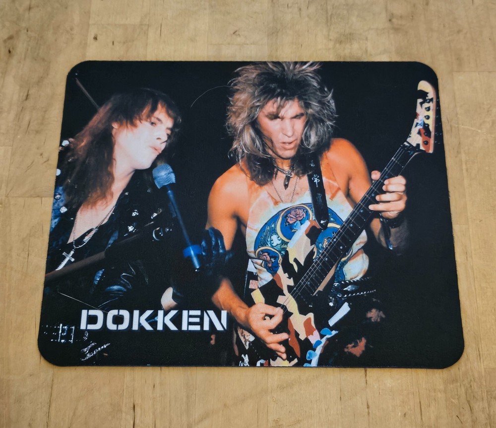 Dokken  Mouse Pad 1/4th OR 1/8th Inch Thick