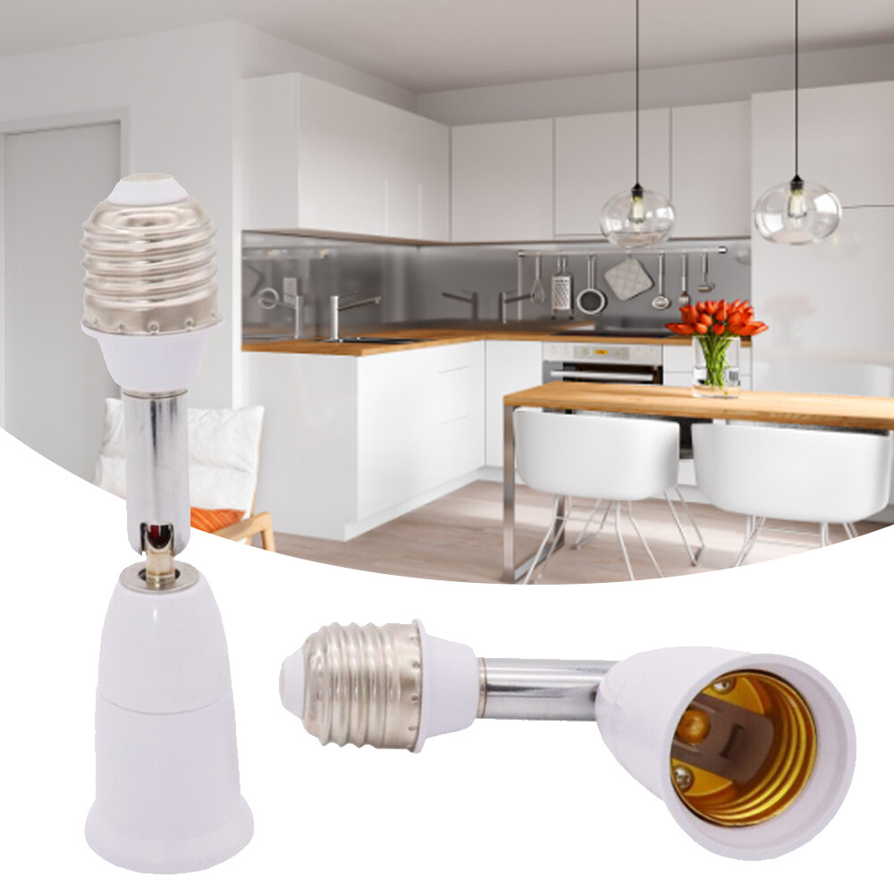 E26/E27 Light Converter Socket Extender Adjustable Vertical 90°Horizontal 360°