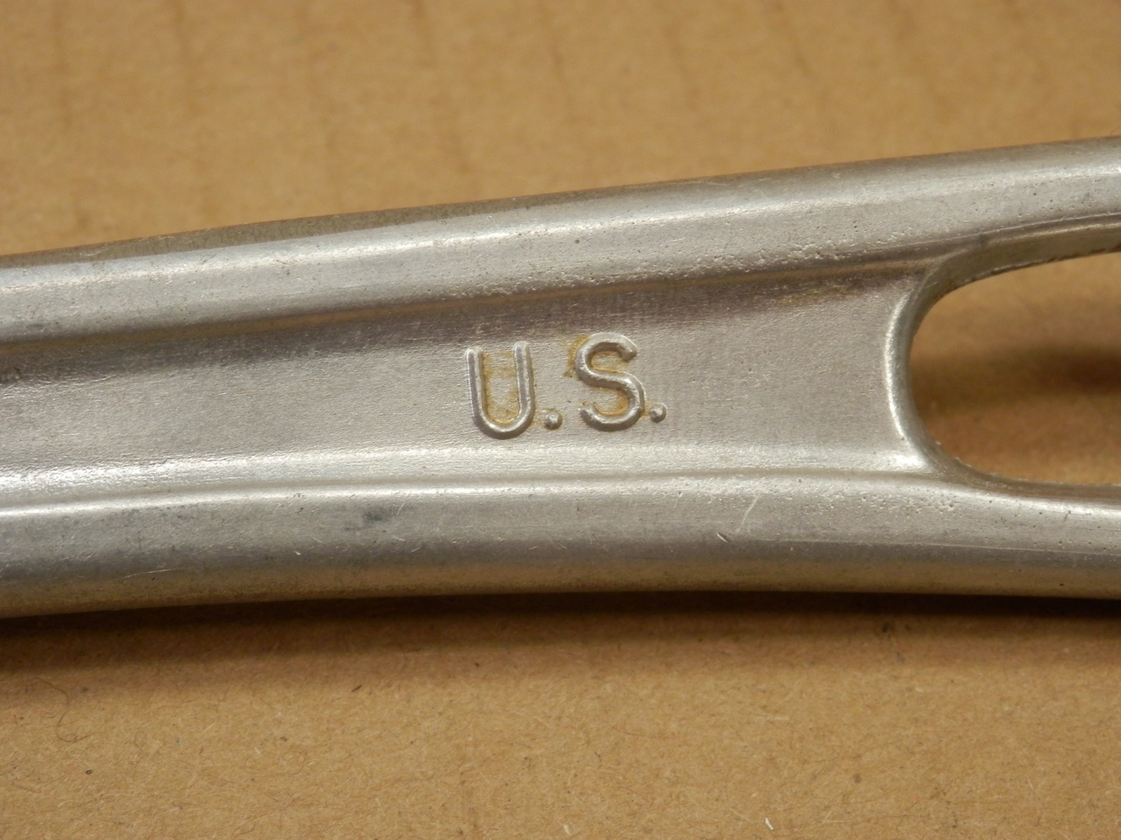 1945 U.S. Army WWII Field Kitchen Knife, Landers, Frary & Clark, Aluminum Handle