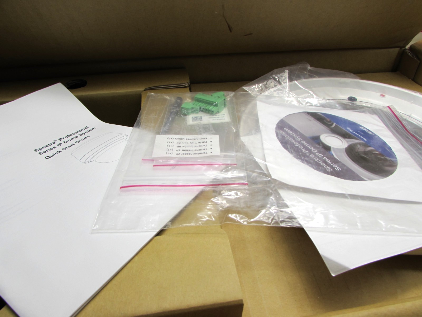 ESTATE* NEW PELCO P1220 -FWH1 2 MEGAPIXEL NETWORK IN-CEILING INDOOR DOME CAMERA