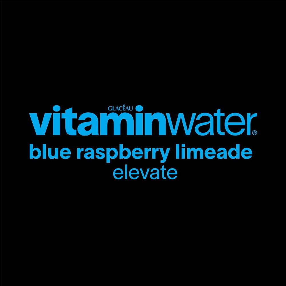 vitinwater elevate blue raspberry limeade