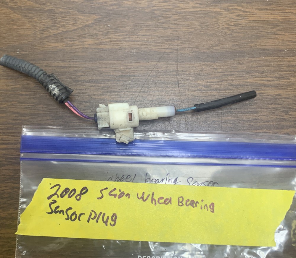 2008 scion wheel bearing sensor plug