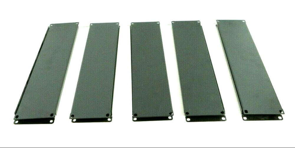 5x Snap AV/ Strong Blank Panel SR-BLNK-2U For Middle Atlantic Racks