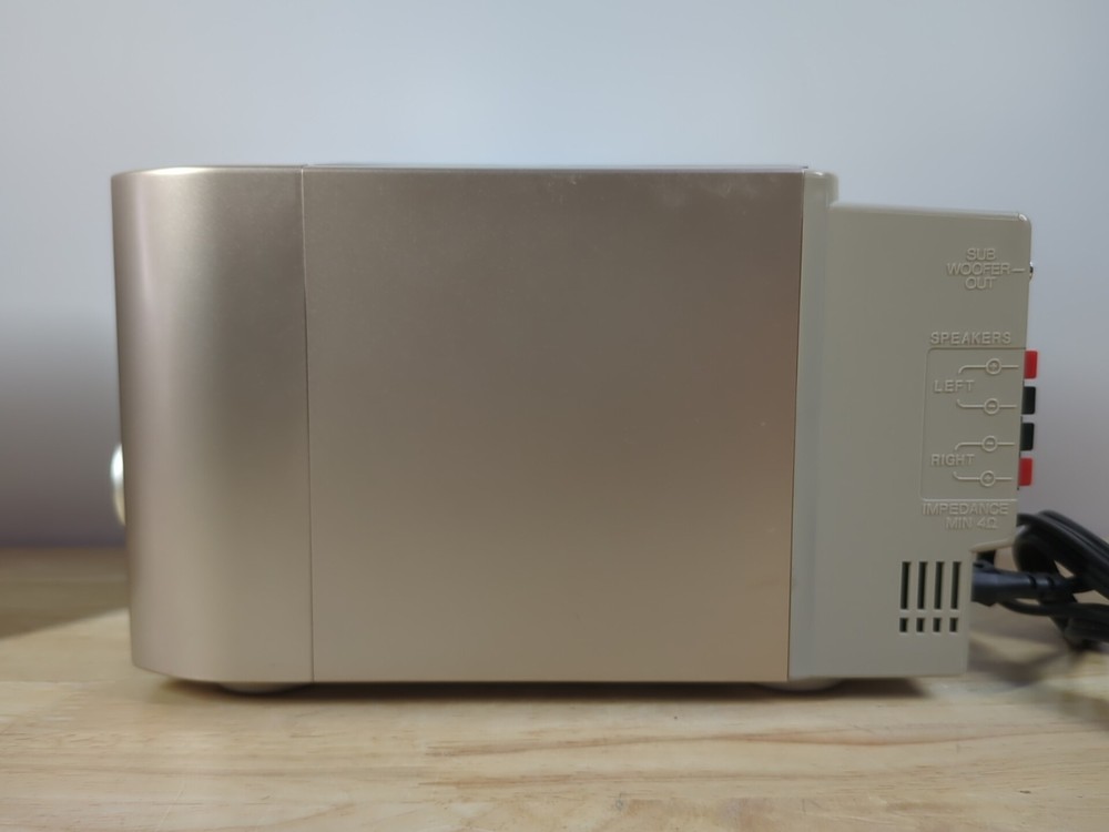 JVC FS-7000 Micro Compact Bookshelf CD Stereo System w/Remote Tested Working