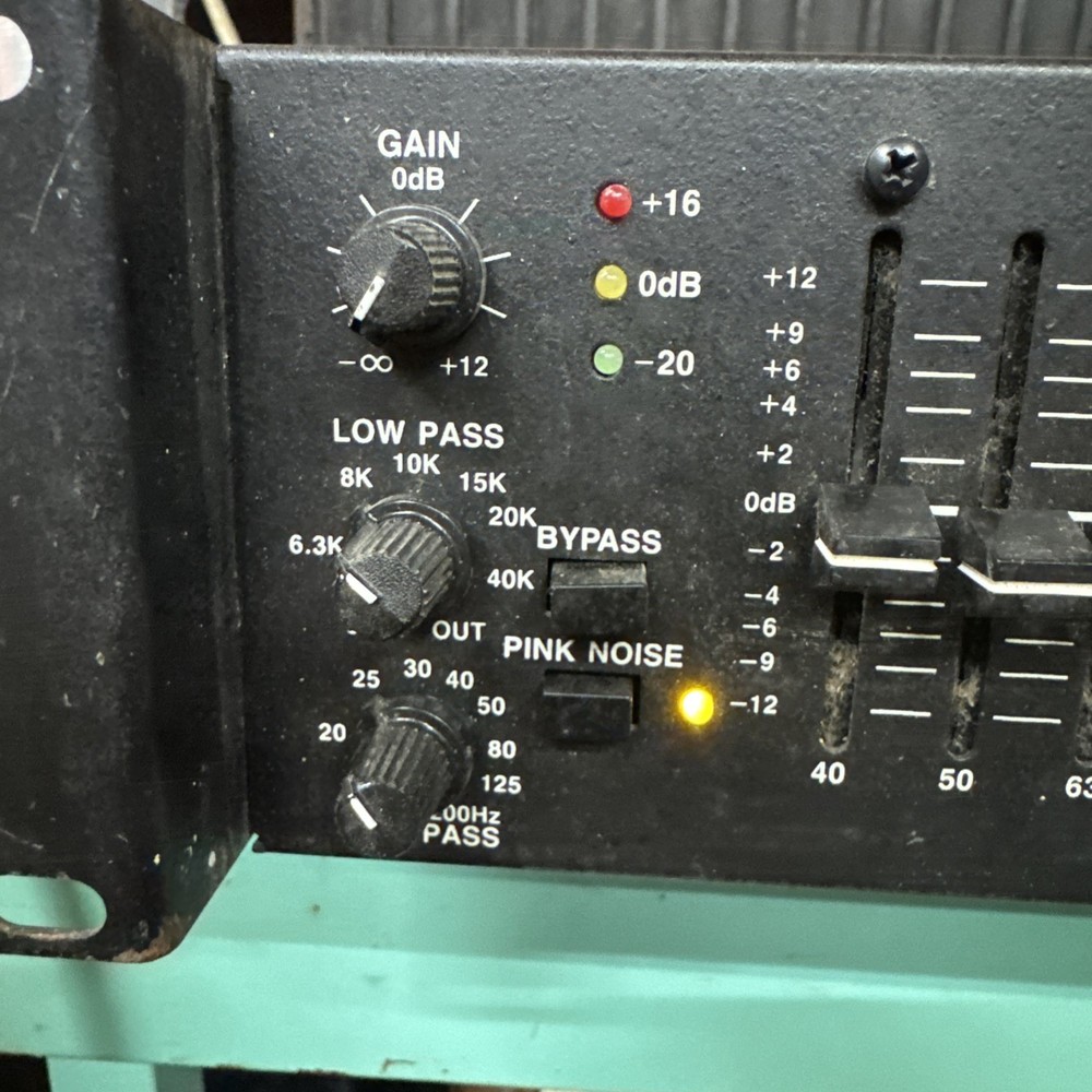 Electro-Voice (EV) 2710 Band Graphic EQ Equalizer da22