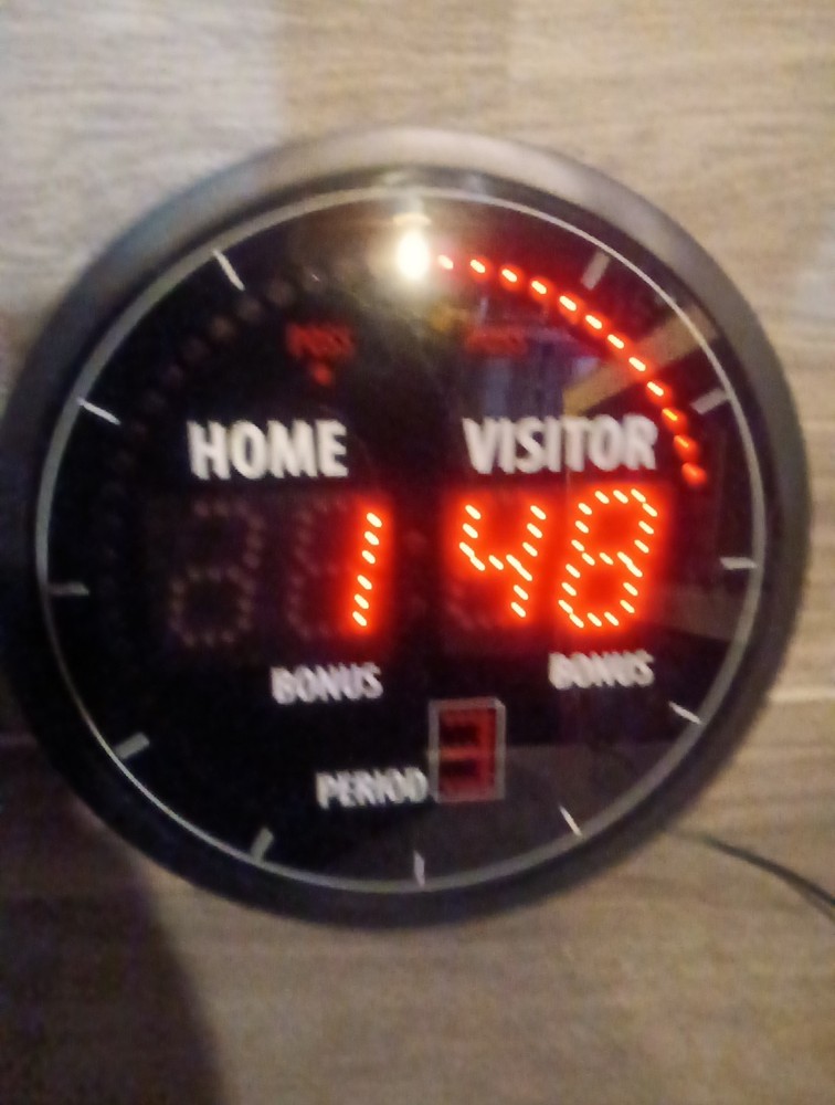 Score Board Themed Clock