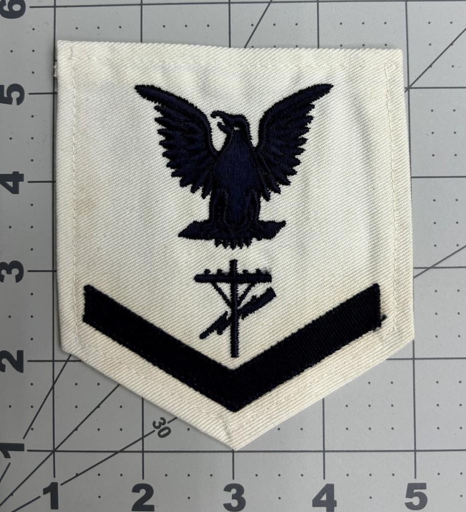 USN Construction Electrician 3rd Class Rate Patch Inv# K7721