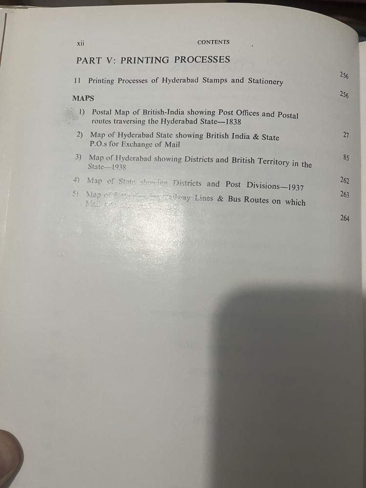 Hyderabad Philatelic History Dr. M. A. Nayeem