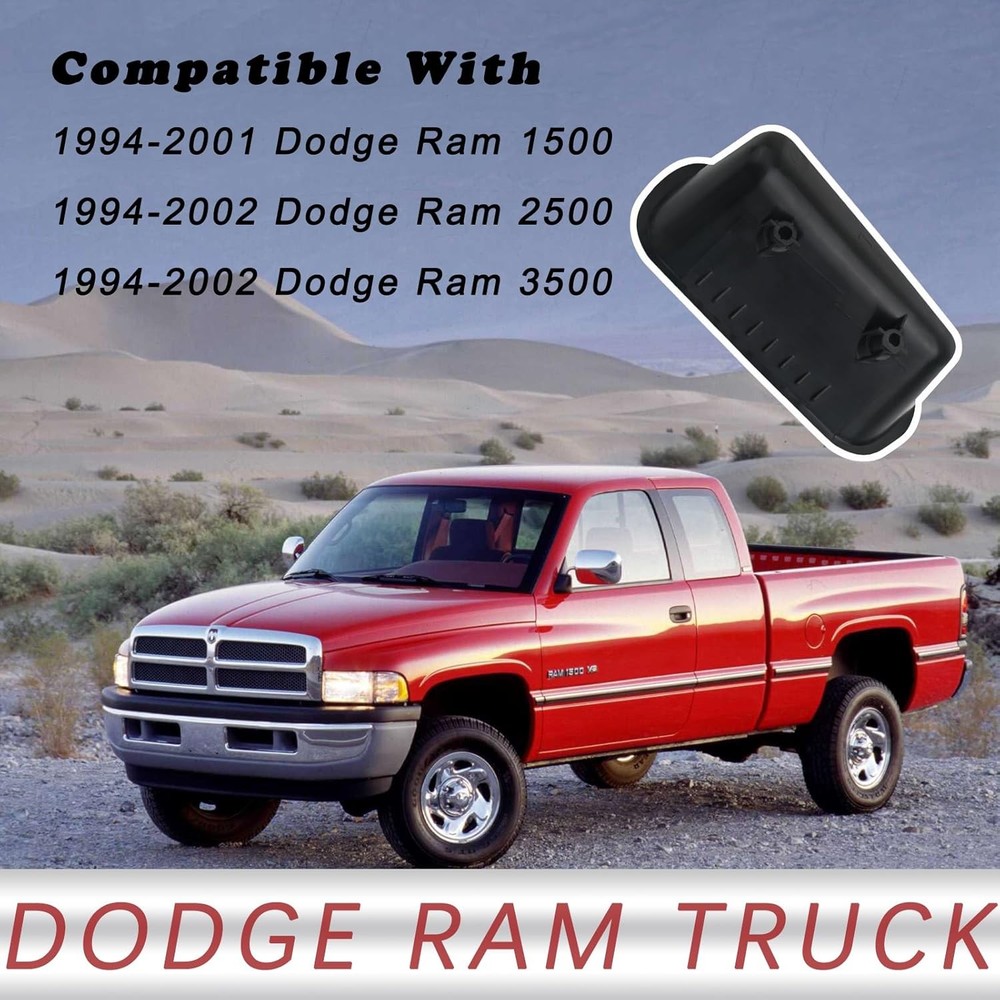 Fit For Dodge Ram 1500 2500 3500 1994-2001 Pair Front RH LH Door Pull Handle Cup
