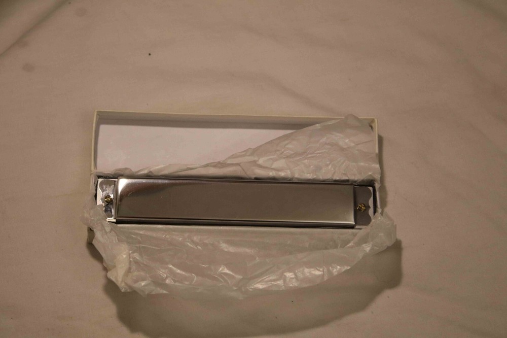 Neato Large Metal Harmonica