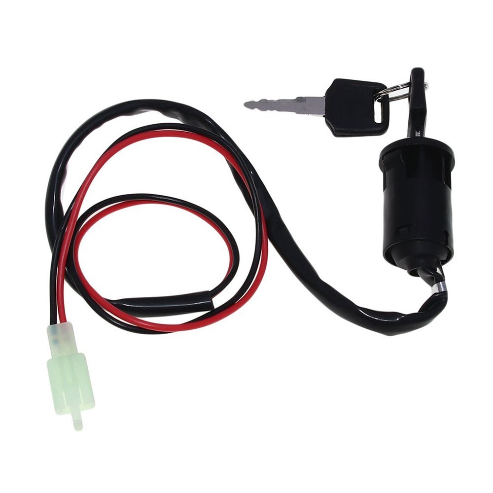 Power Lock Ignition Switch Scooter Accessories Replacement Parts 2 Wire