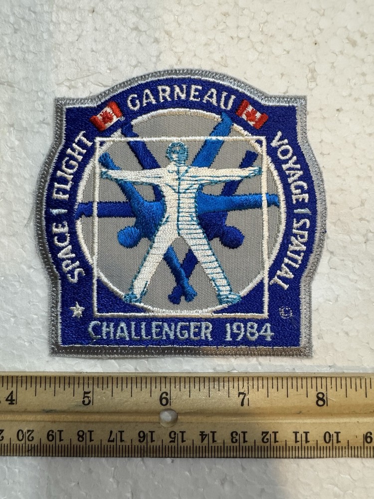 Vintage NASA Space Shuttle Patch - 1984 Challenger - Canada