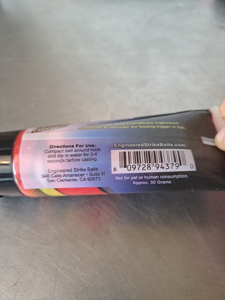 (2 Tubes) Engineered Strike Baits Fish Attractant - Salmon Egg Float