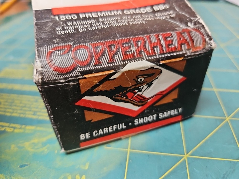 Cosman Copperhead 1500 Premium Grade BB's Half Full Box