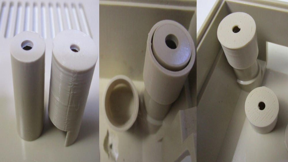 3D PRINTED INTERNAL CASE REPAIR KIT FOR COMMODORE 128