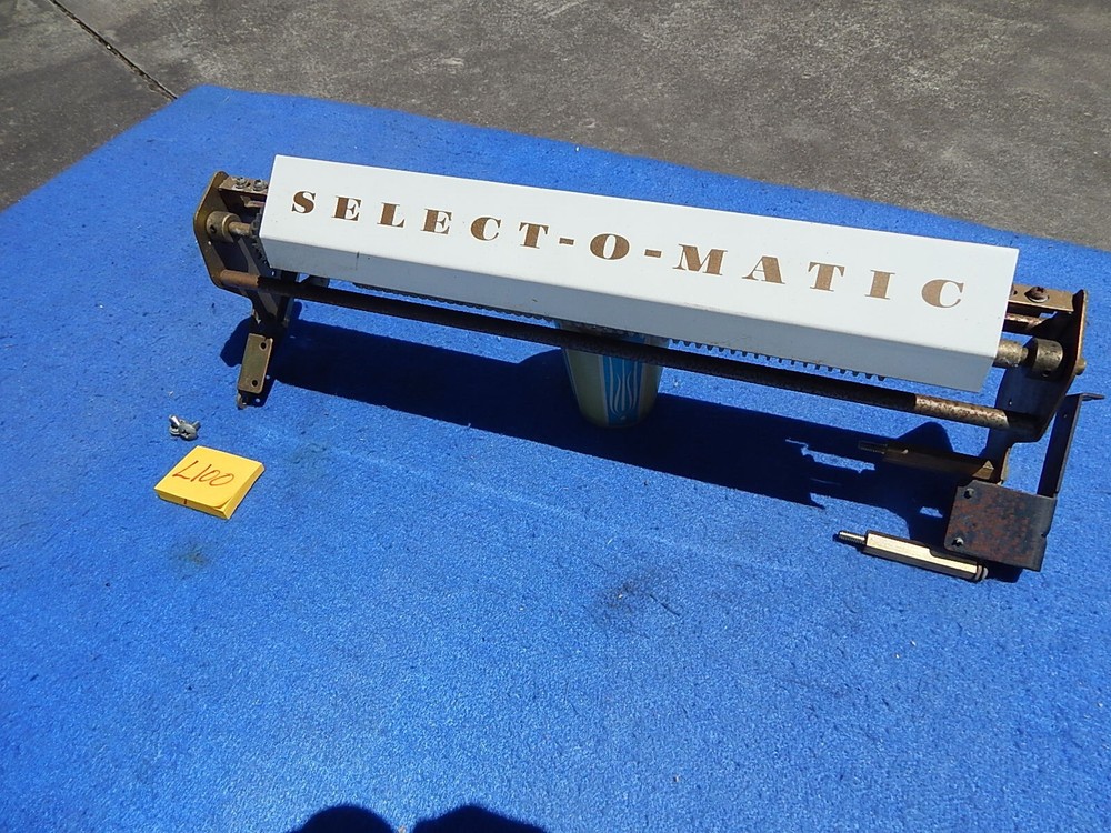 Seeburg L100 Mechanism Popularity Meter Assembly complete